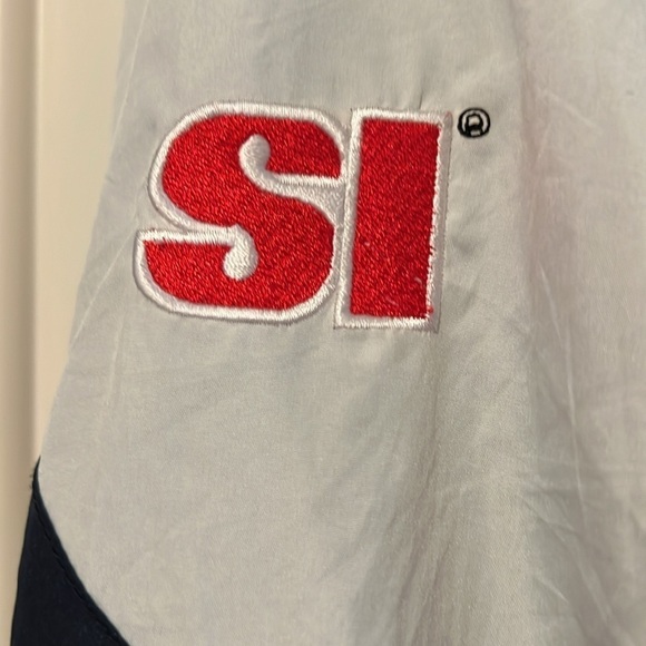 Chicago Bears Full Zip NFL Reebok Blue Windbreaker Jacket Size XL - Picture 4 of 12